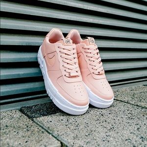 Womens Air Force 1s Pixel Particle Beige